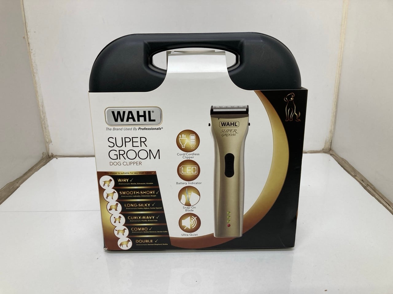 WAHL SUPER GROOM CORD/CORDLESS PET  – HIGH?PERFORM
