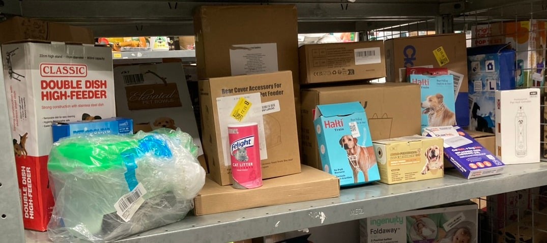 QUANTITY OF PET PRODUCTS ITEMS TO INCLUDE HALTI NO