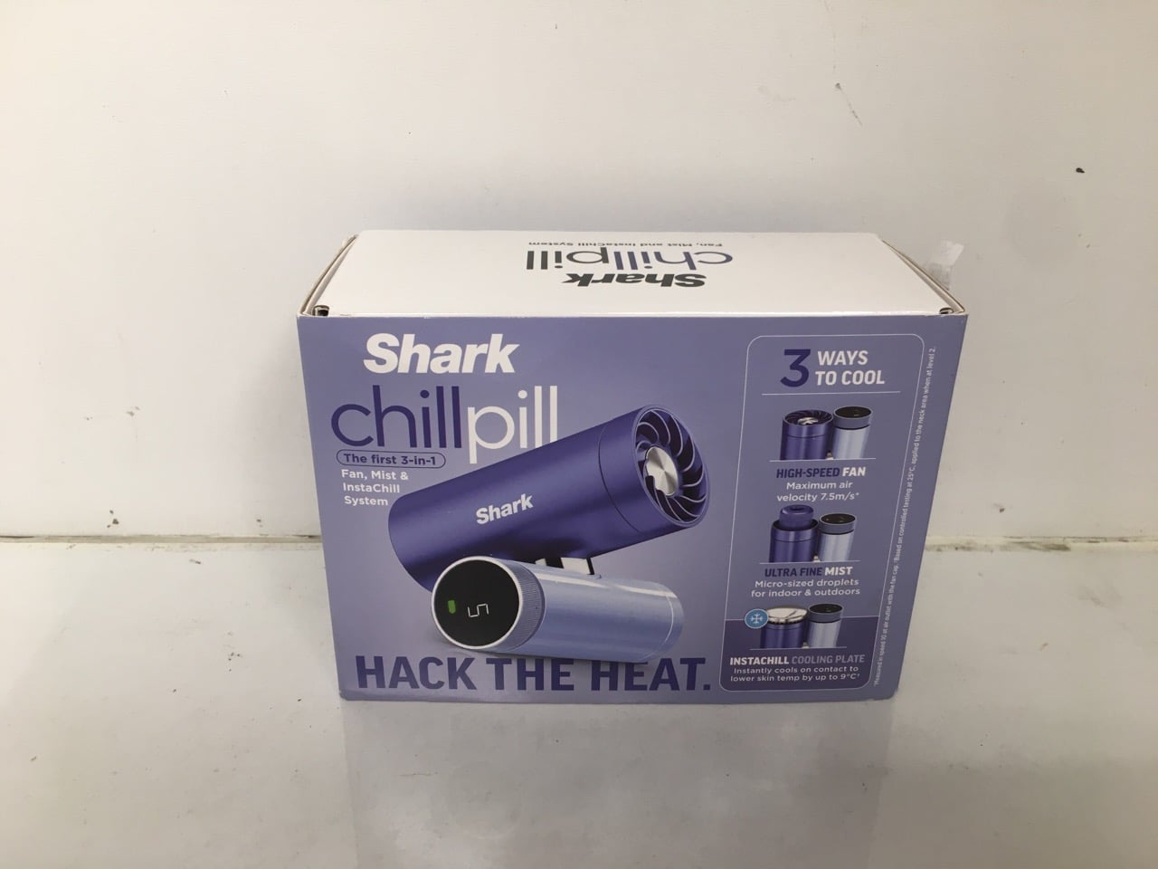 SHARK CHILLPILL 3-IN-1 PERSONAL HIGH-SPEED FAN, UL