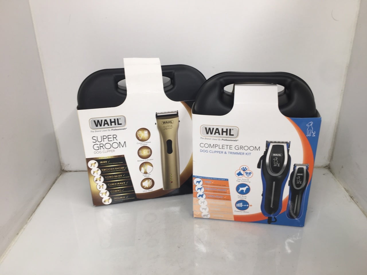 WAHL SUPER GROOM CORD/CORDLESS PET CLIPPER  + WAHL