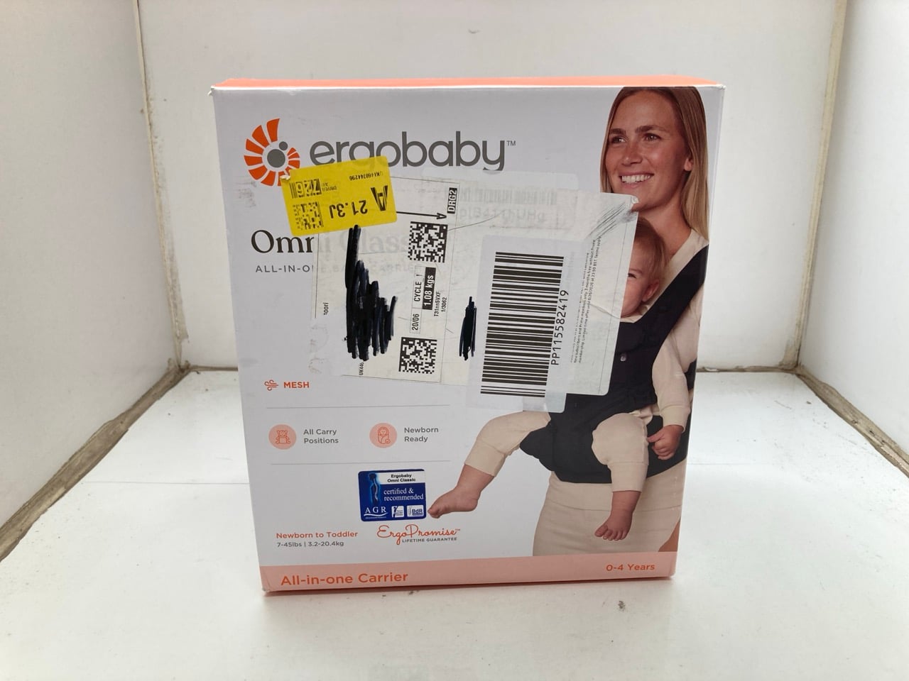 ERGOBABY OMNI CLASSIC BABY CARRIER FOR NEWBORNS TO