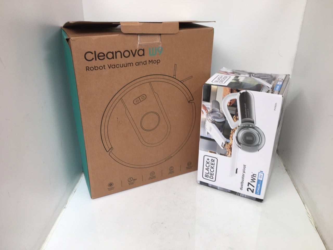 VEXILAR W9 ROBOT VACUUM CLEANER WITH MOP + BLACK+D