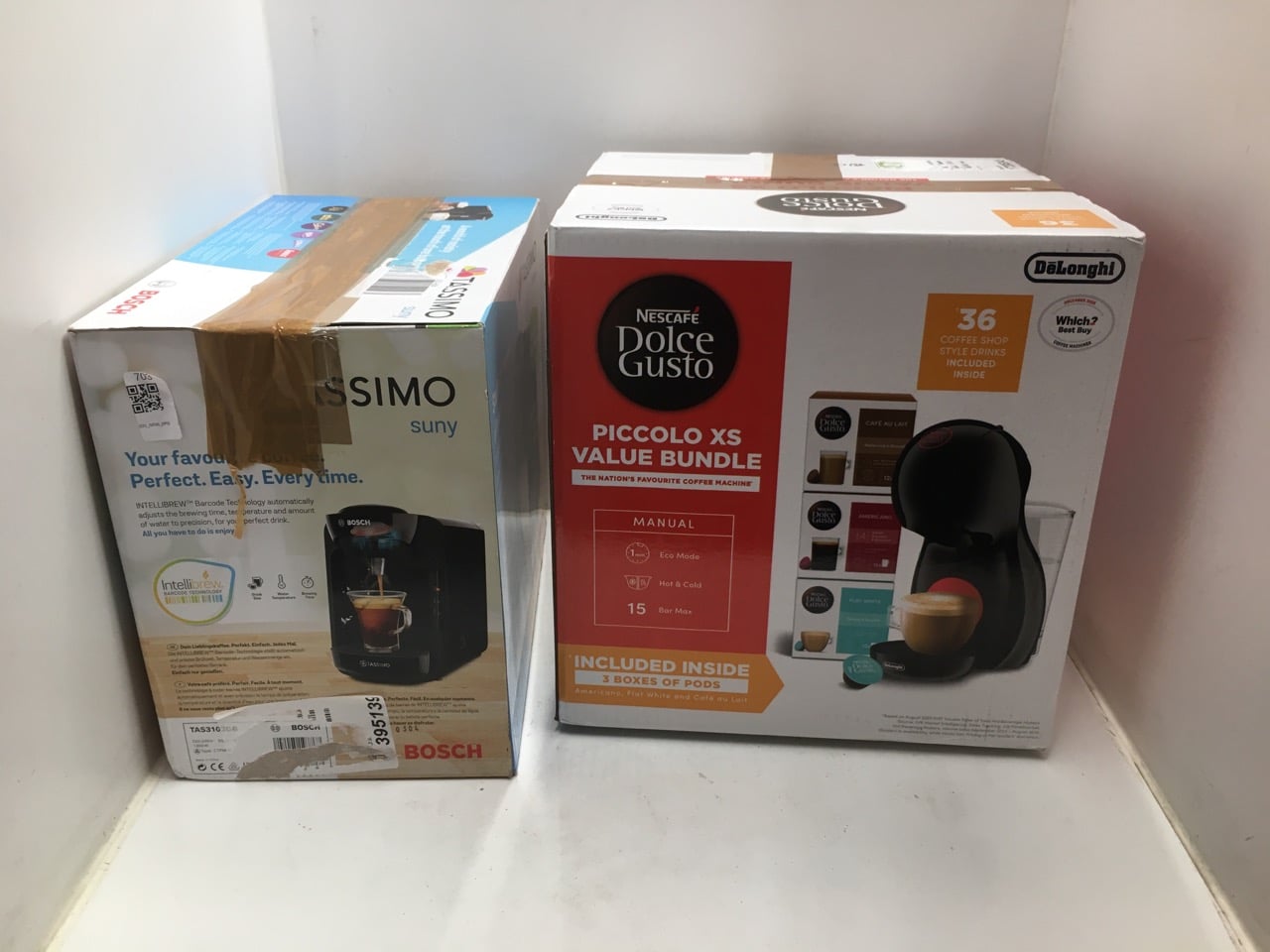 BOSCH COFFEE MACHINE + NESCAFE COFFEE MACHINE: LOC