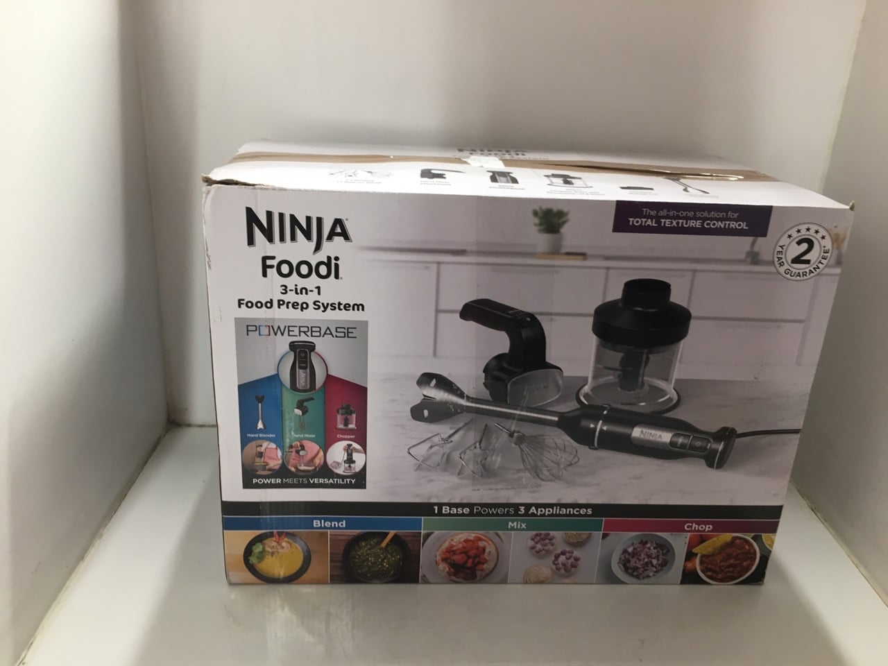 NINJA FOODI 3-IN-1 HAND BLENDER, HAND MIXER & CHOP