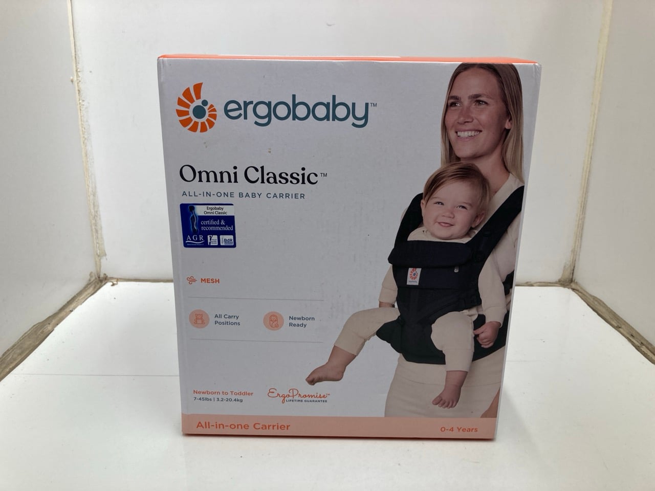 ERGOBABY OMNI CLASSIC BABY CARRIER FOR NEWBORNS TO
