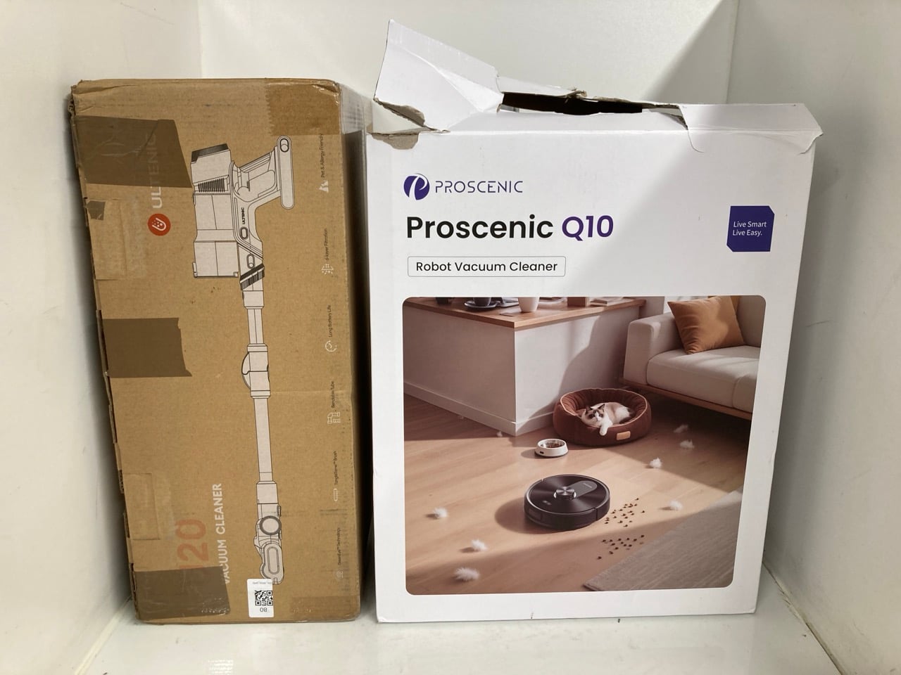 PROSCENIC Q10 ROBOT VACUUM CLEANER WITH MOP, 8000P