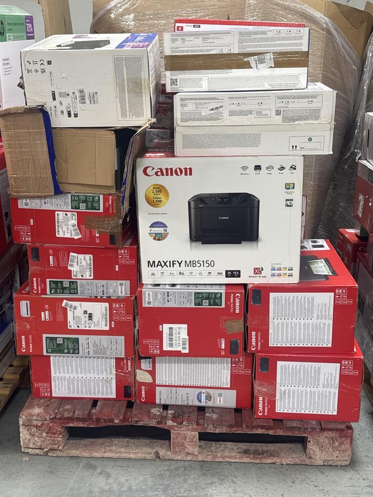 PALLET OF ASSORTED PRINTERS PRINTERS. [JPTC97464] 