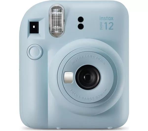 FUJIFILM INSTAX MINI 12 INSTANT CAMERA IN BLUE. (W