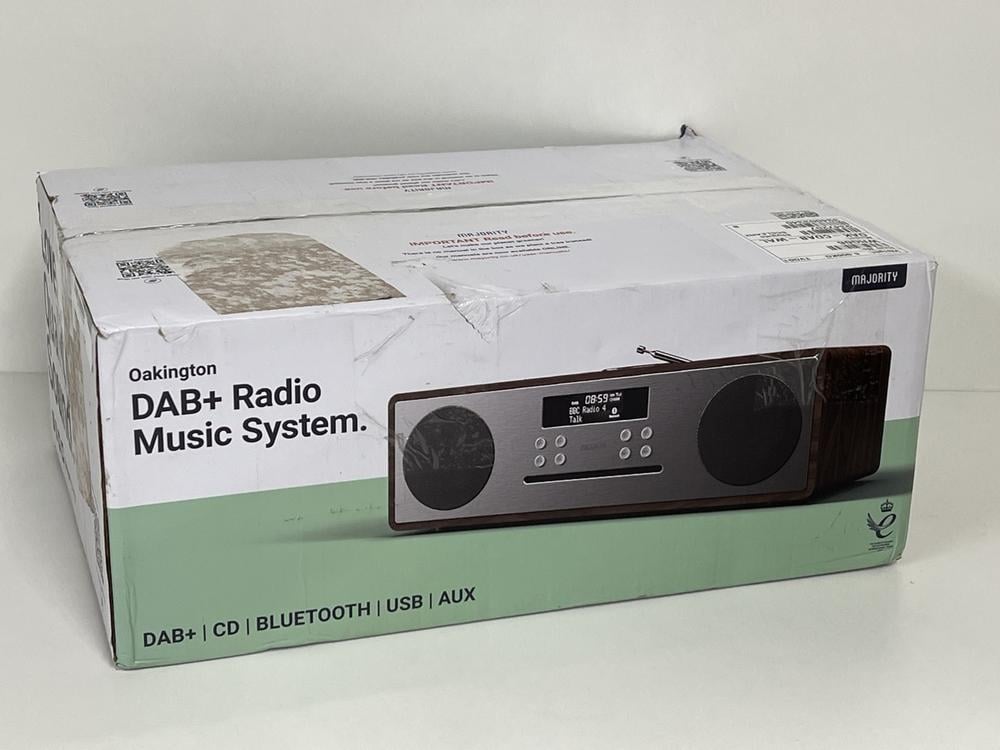 MAJORITY OAKINGTON DAB+ RADIO & CD PLAYER (ORIGINA