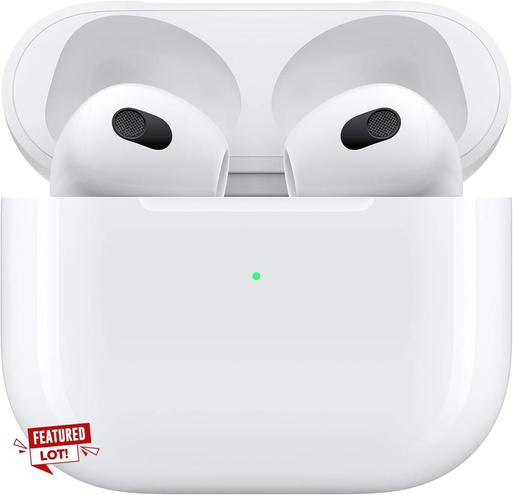 APPLE AIRPODS (3RD GEN) EARBUDS IN WHITE. (WITH BO