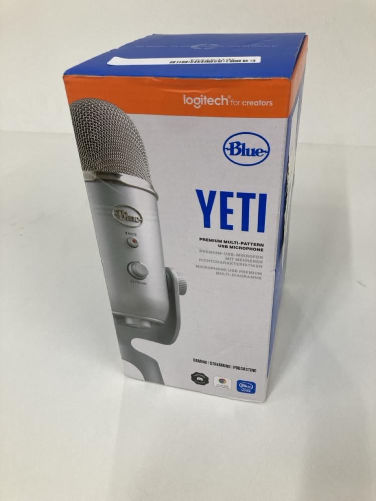 BLUE YETI USB MICROPHONE (ORIGINAL RRP - £150). [J