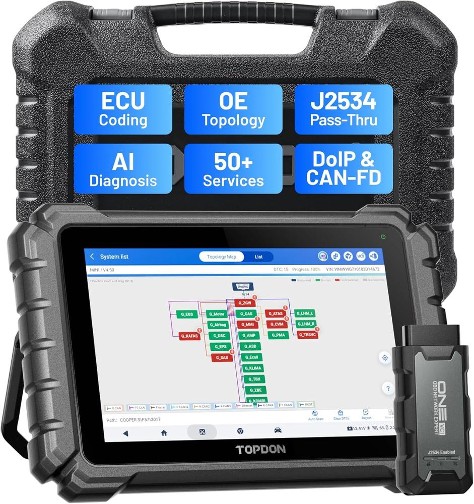 TOPDON ONE DIAGNOSTIC SCANNER (ORIGINAL RRP - £594