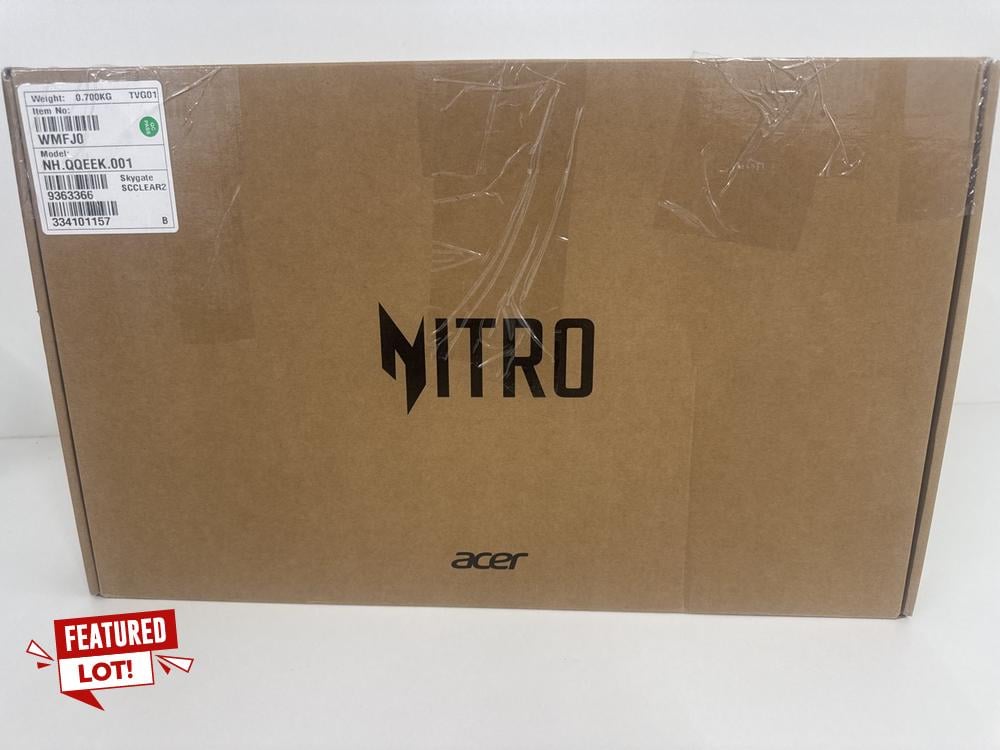 ACER NITRO V 15 512GB LAPTOP (ORIGINAL RRP - £1199
