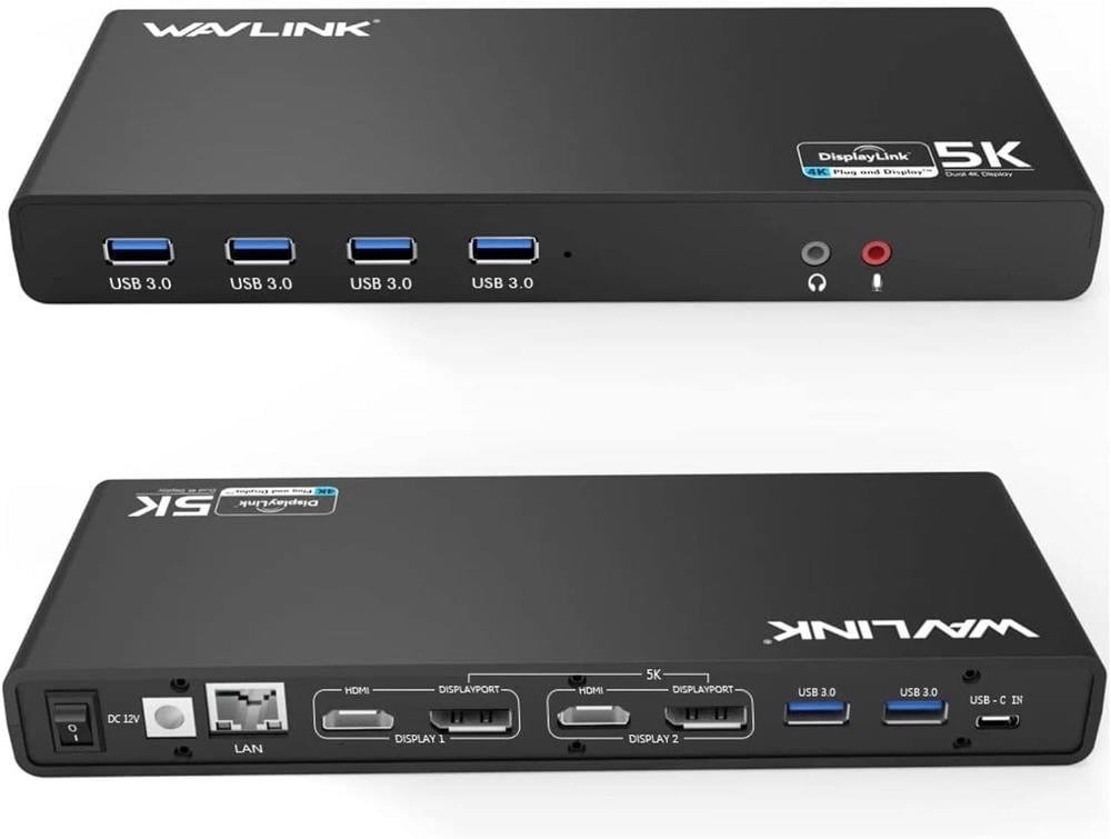 WAVLINK USB-C ULTRA 5K UNIVERSAL DOCKING STATION (