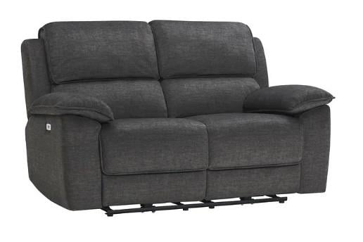 OAK FURNITURELAND GOODWOOD PLUSH CHARCOAL FABRIC 2
