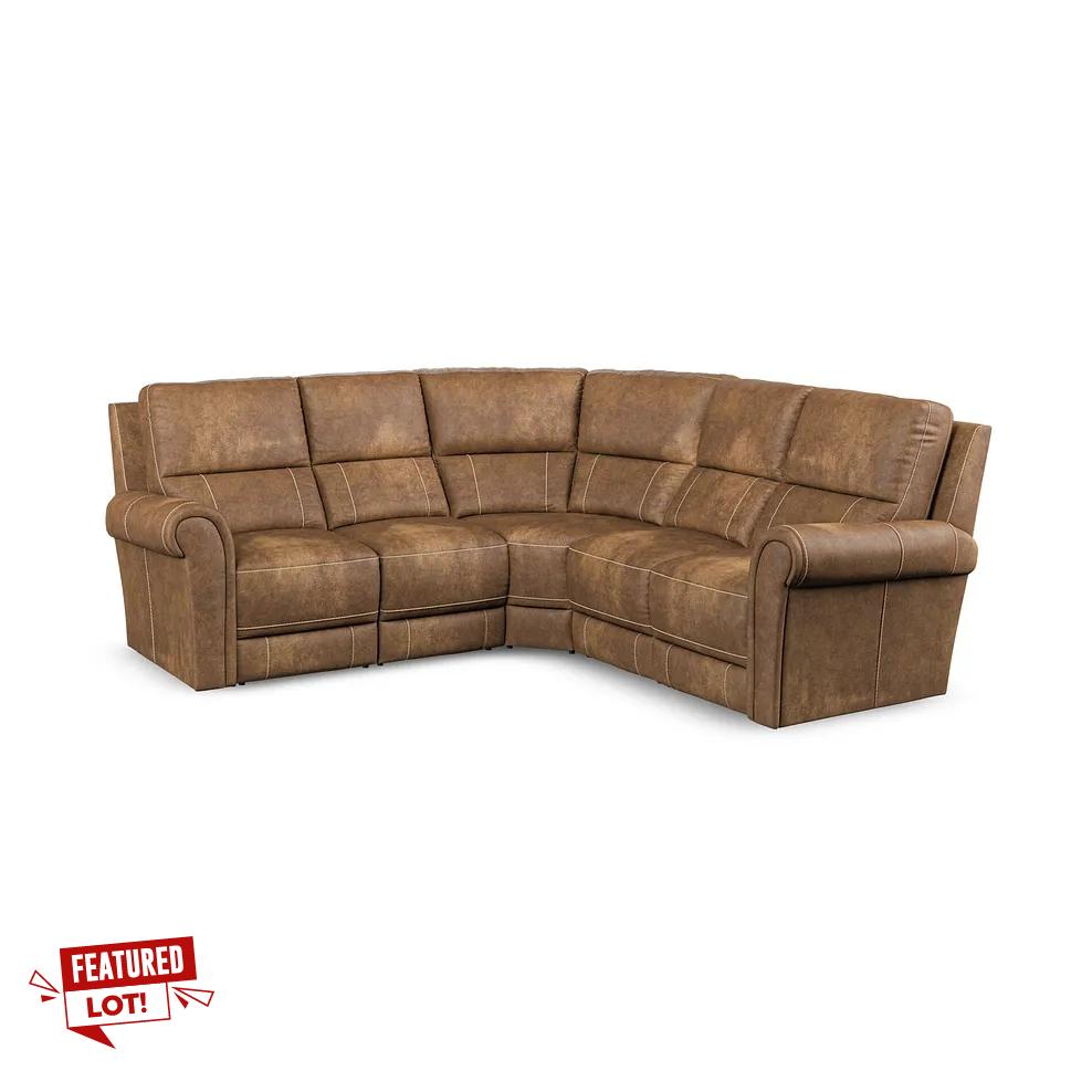 OAK FURNITURELAND COLORADO MODULAR 5 SEATER CORNER