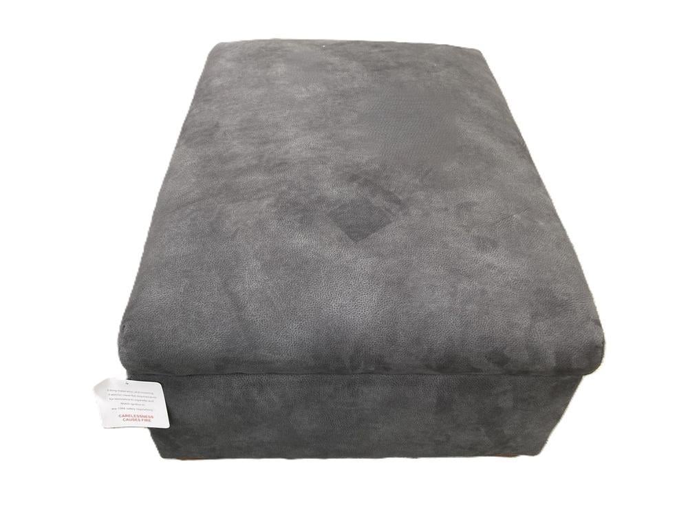 OAK FURNITURELAND GENERIC STORAGE FOOTSTOOL IN GRE