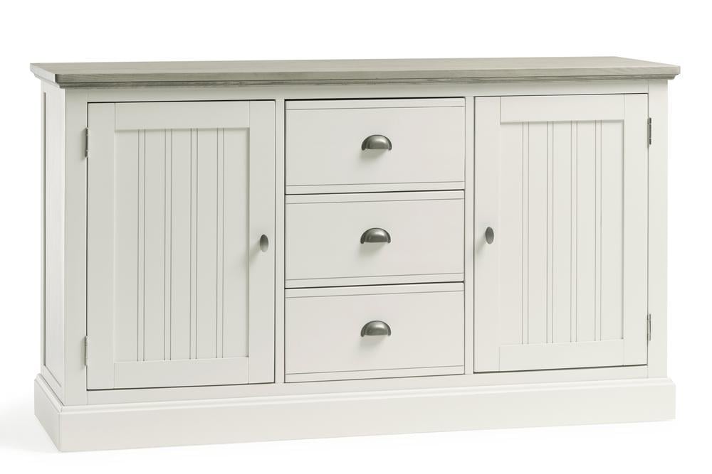 OAK FURNITURELAND BROMPTON PAINTED ACACIA AND ASH 