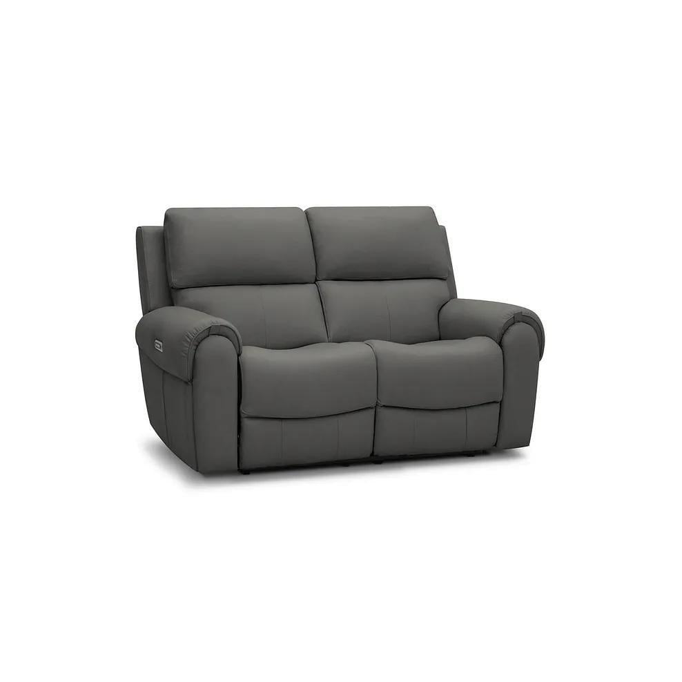 OAK FURNITURELAND EZRA 2 SEATER ELECTRIC RECLINER 