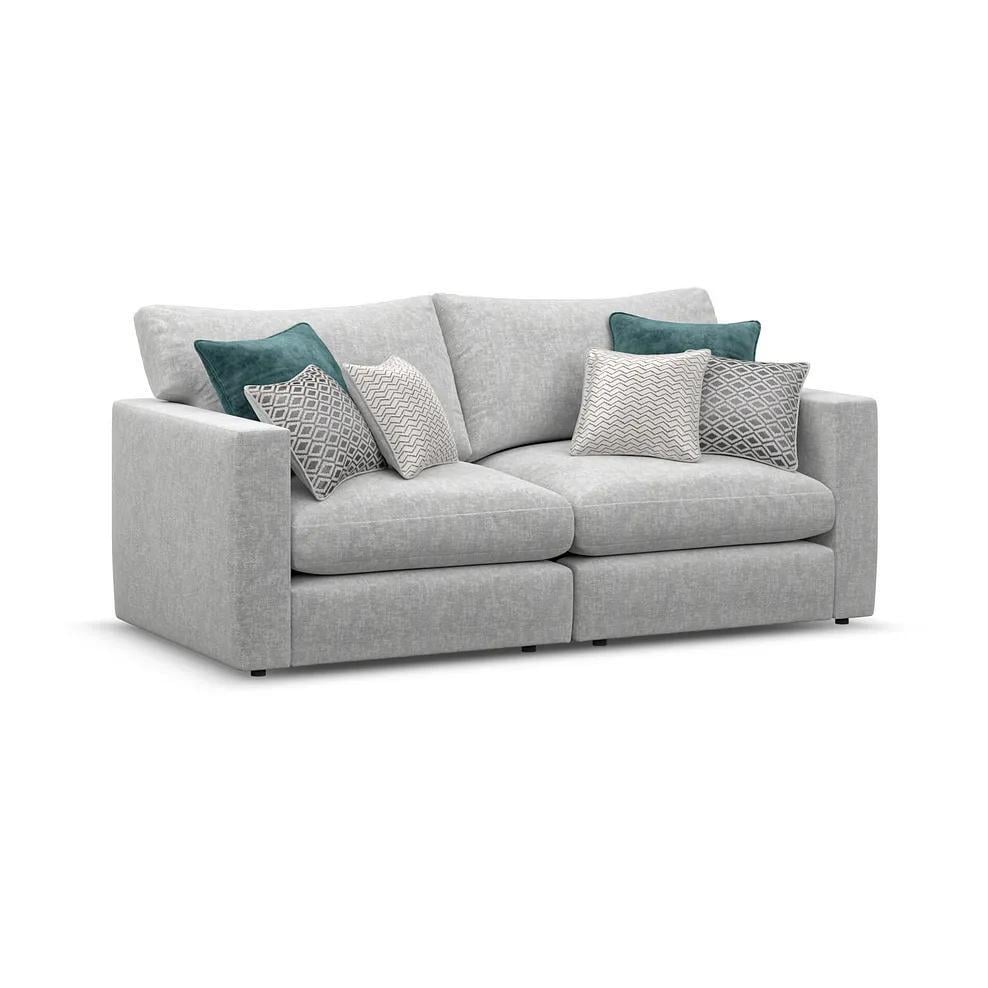 OAK FURNITURELAND MALVERN 2 SEATER MODULAR SOFA IN