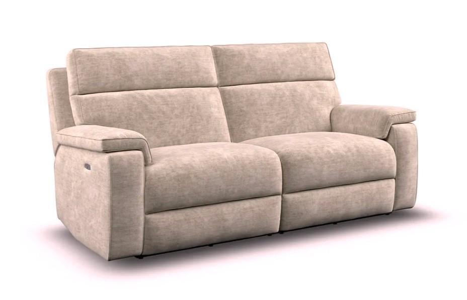 OAK FURNITURELAND SELBY 3 SEATER POWER RECLINER SO