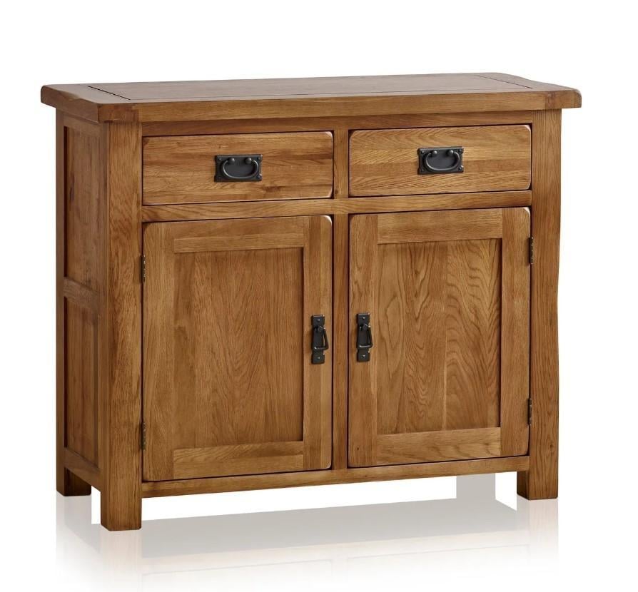 OAK FURNITURELAND ORIGINAL RUSTIC SOLID OAK SMALL 