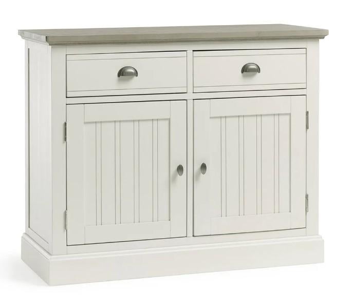 OAK FURNITURELAND BROMPTON PAINTED ACACIA AND ASH 