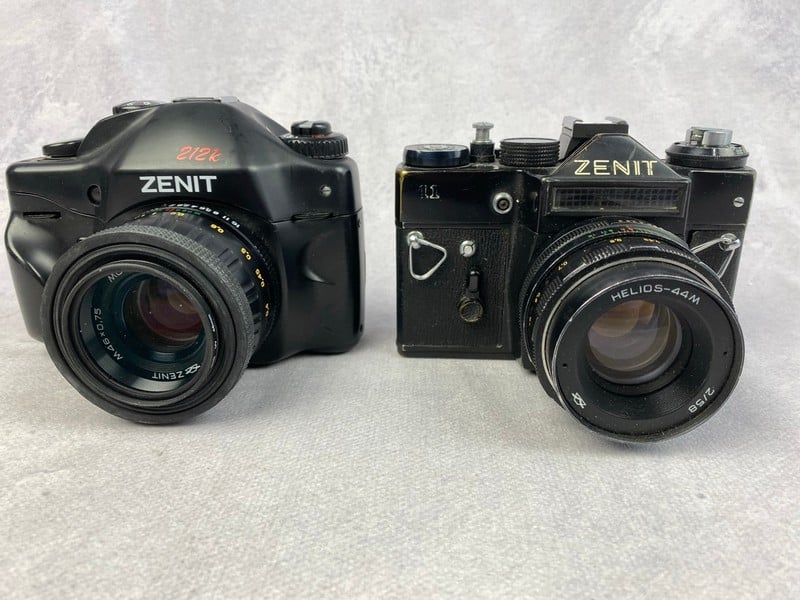 2 x Cameras To Include Zenit 11 Camera, Helios 44m