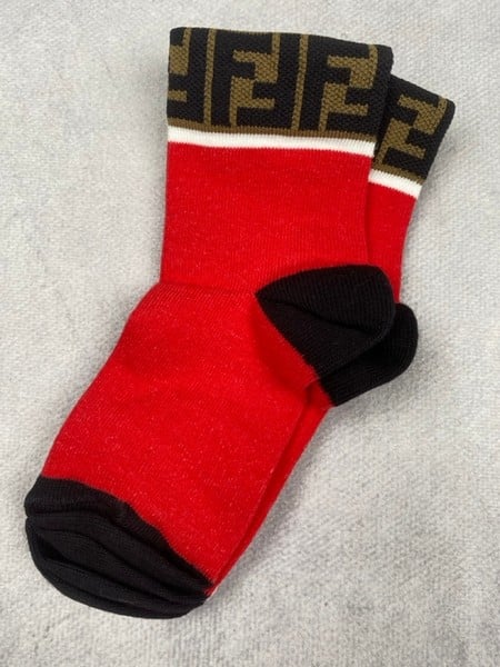 Fendi Unisex Socks Set. Size: 6 Years. Rrp: £70