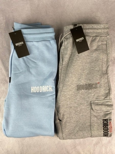 2x Hoodrich Tracksuit Bottoms, Tags - Size S