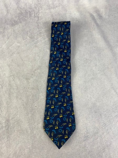 Hermès Silk Tie (VAT Only Payable On Buyer's Premi