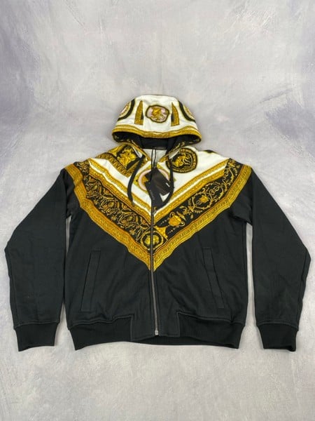 Versace Cornici Hooded, Sweatshirt, Size S (VAT On