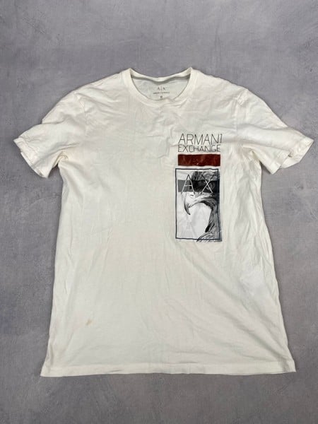 Armani Exchange Logo T-Shirt, Size M (VAT Only Pay