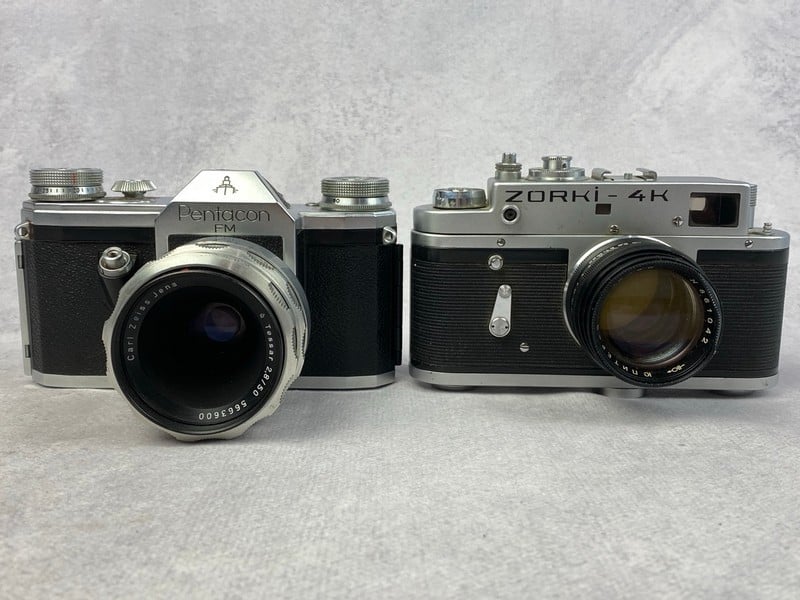 2 x Cameras To Include Zorki-4K Camera, 1.5/50 Len