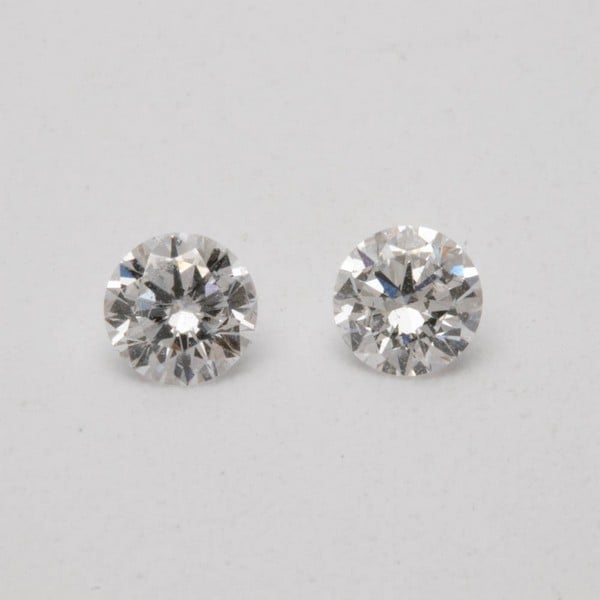 0.56ct total Laboratory Grown Diamond Round Brilli