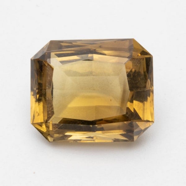 39.06ct Citrine Faceted Octagon-cut Single Gemston