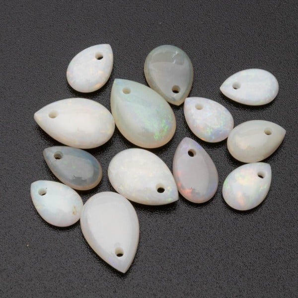 21.87ct Opal Cabochon Pear-cut Parcel of Gemstones