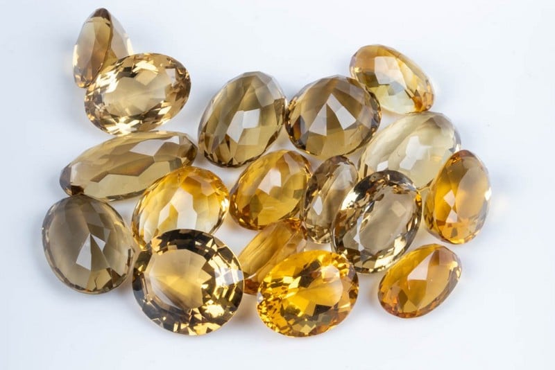 295.18ct Citrine Faceted Oval-cut Parcel of Gemsto