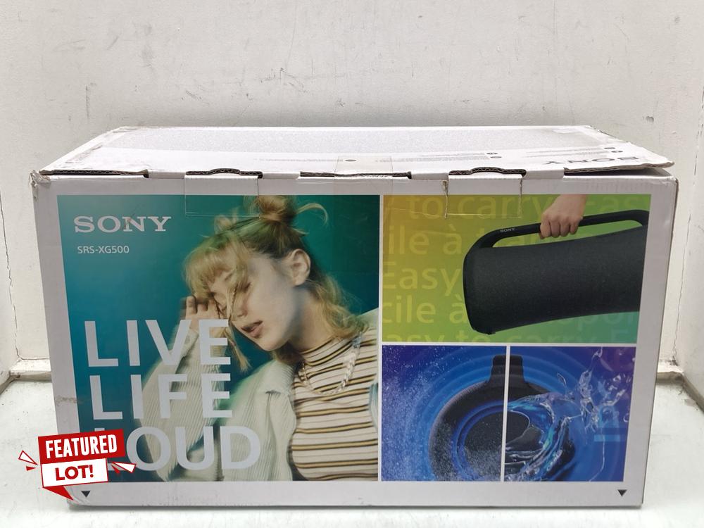 SONY XG500 WIRELESS SPEAKER - ORIGINAL RRP £300: L