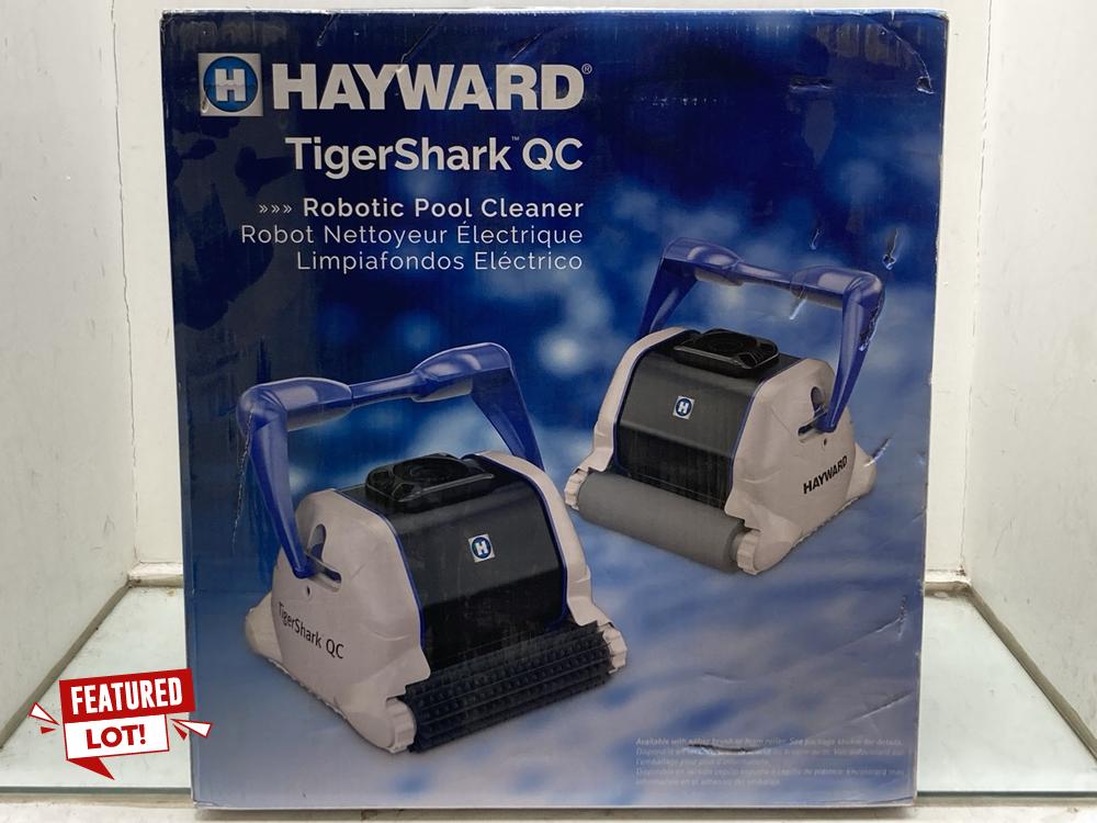 HAYWARD TIGERSHARK QC ROBOTIC POOL CLEANER - ORIGI