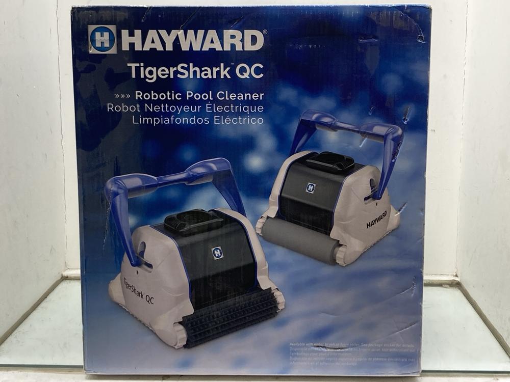 HAYWARD TIGERSHARK QC ROBOTIC POOL CLEANER - ORIGI
