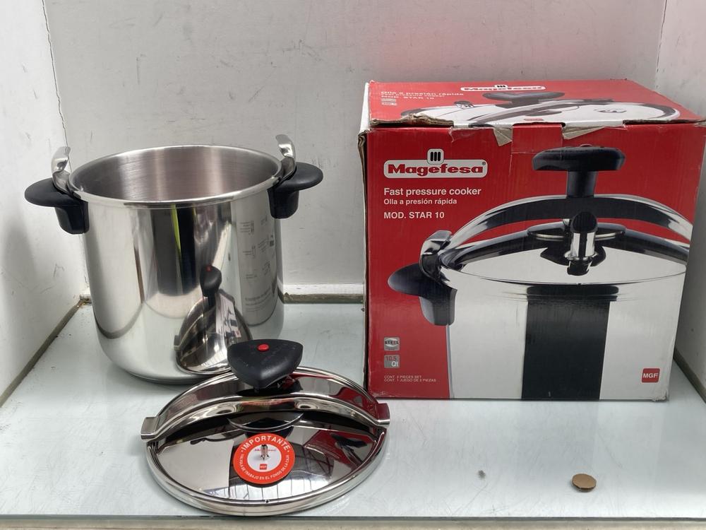 2 X MAGEFESA FAST PRESSURE COOKERS - COMBINED ORIG