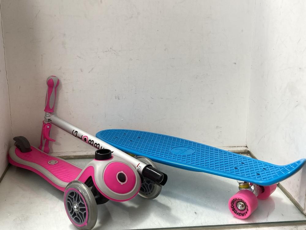 GLOBBER CHILDRENS MANUAL SCOOTER TO INCLUDE RIDGE 