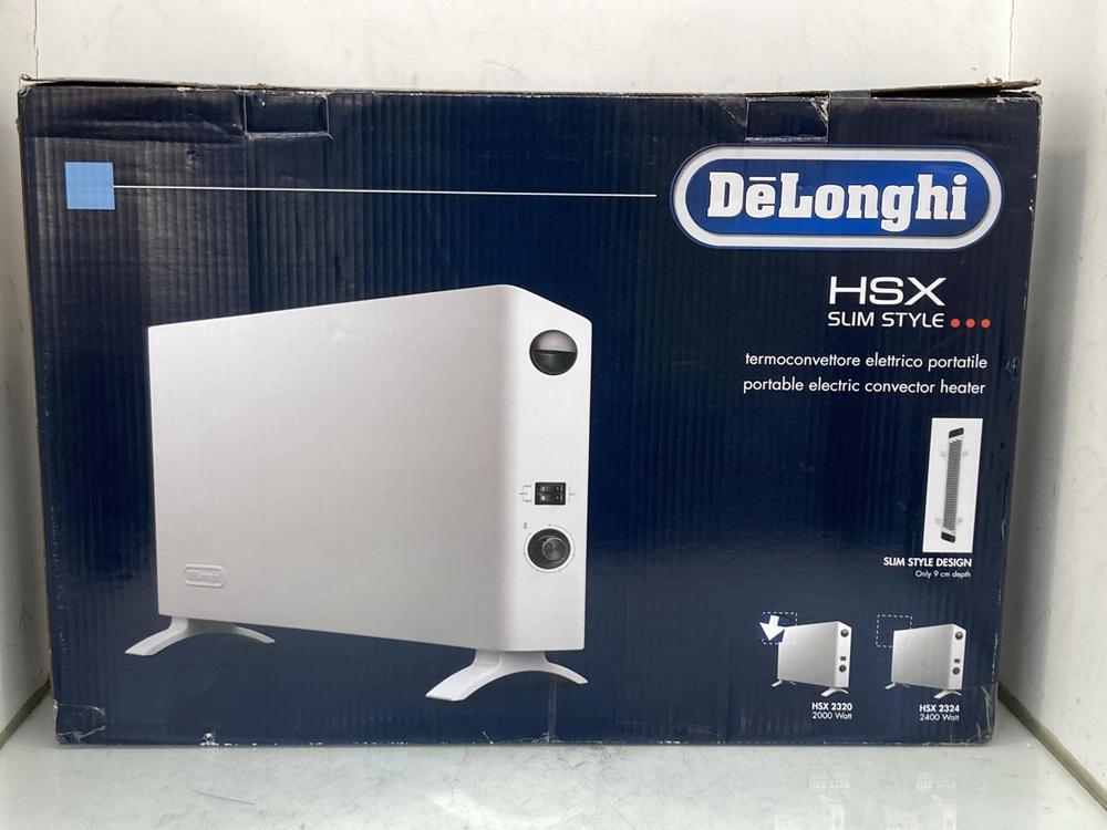 DELONGHI HSX SLIM STYLE PORTABLE ELECTRIC CONVECTO