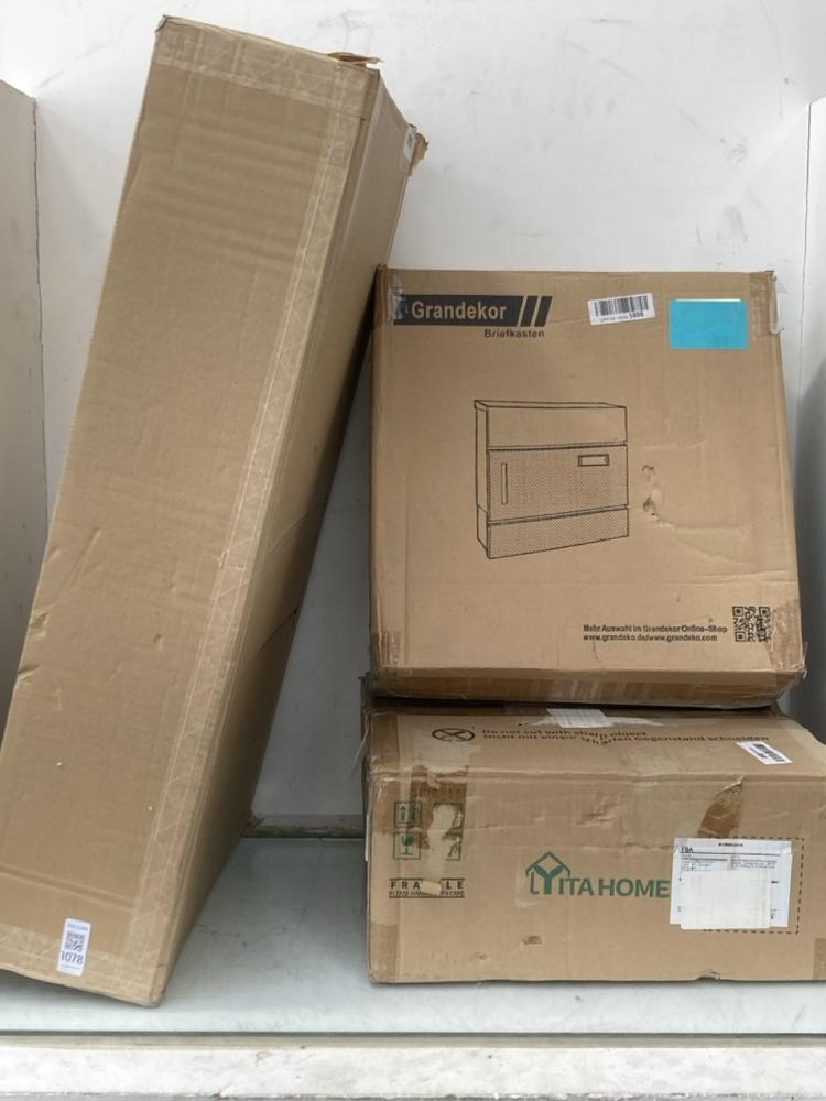 3 X ASSORTED FURNITURE ITEMS TO INCLUDE YITA HOME 