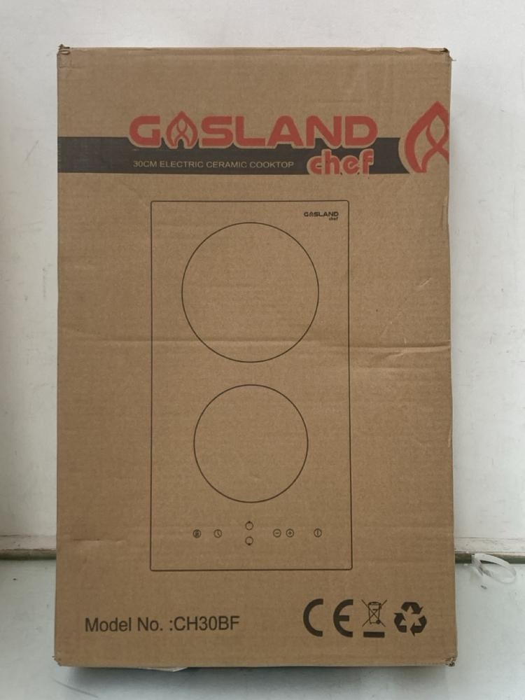 GASLAND CHEF 30CM ELECTRIC CERAMIC COOKTOP: MODEL 