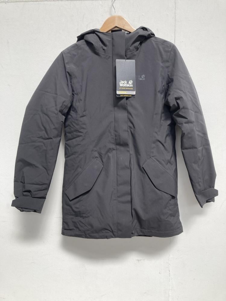 JACK WOLFSKIN WOMENS COLD BAY JACKET IN DARK GREY: