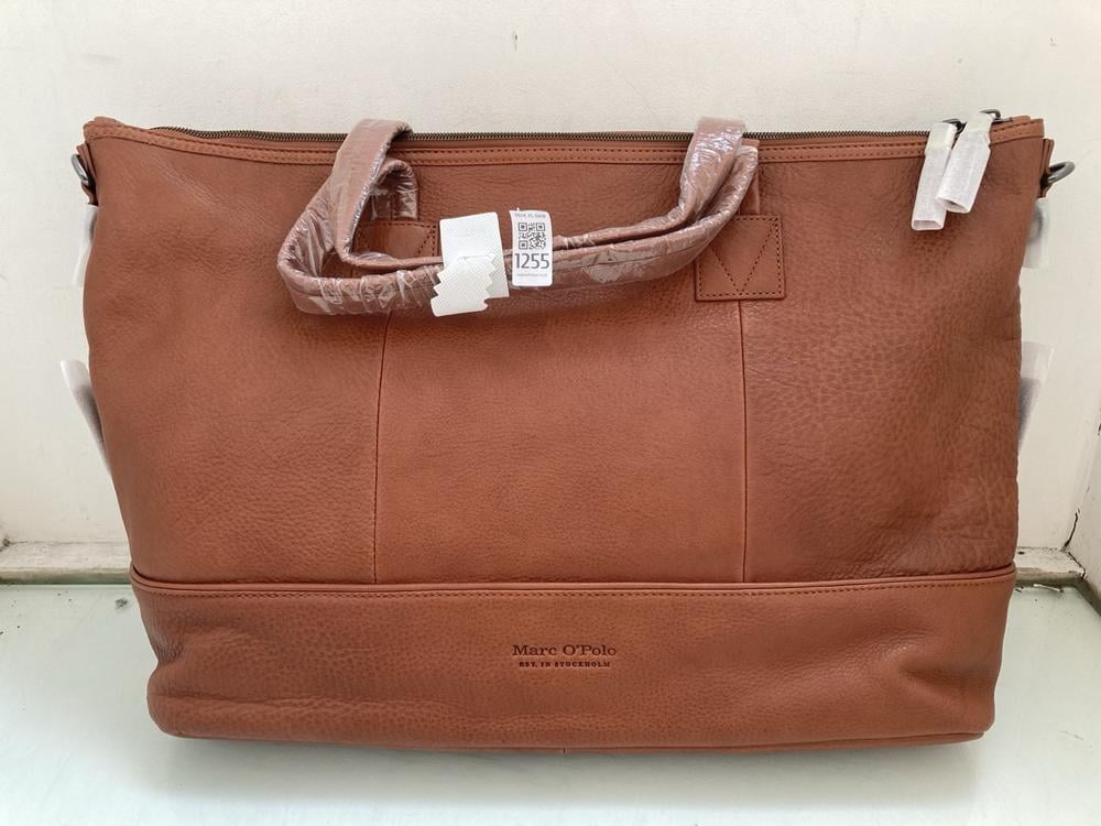 MARC O'POLO HOLM SHOPPING BAG IN BROWN - ORIGINAL 