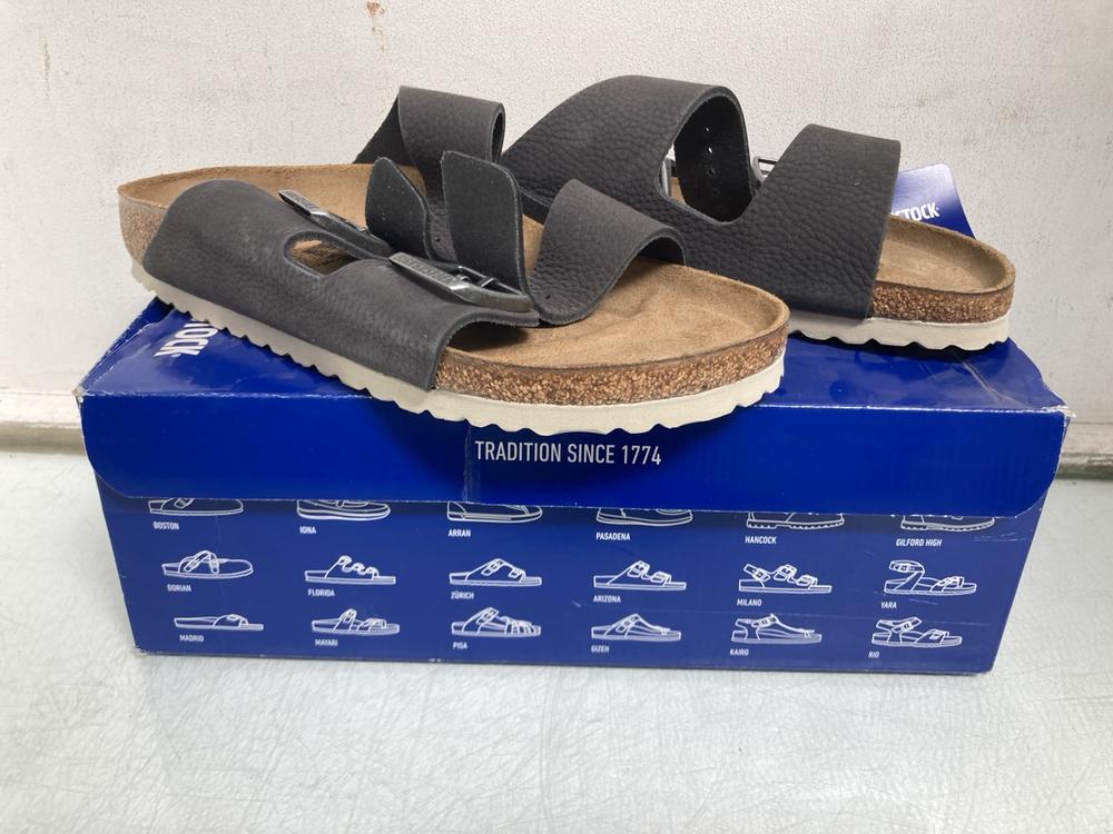 BIRKENSTOCK ARIZONA BS SANDALS IN GREY - UK 7: LOC