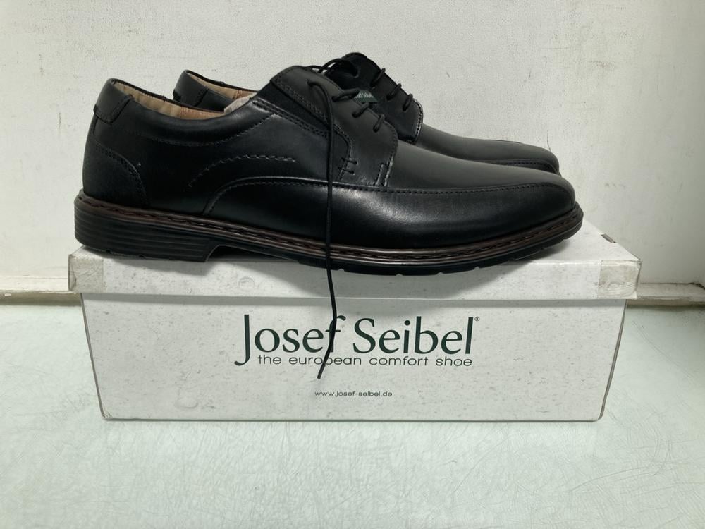 JOSEF SEIBEL MENS ALASTAIR SHOES IN BROWN - EU 49: